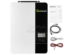 Growatt Hybrid Inverter 48V 5KW Inverter Pure Sine Wave (Including WIFI) SPF 5000 ES - Solar Warehouse SA