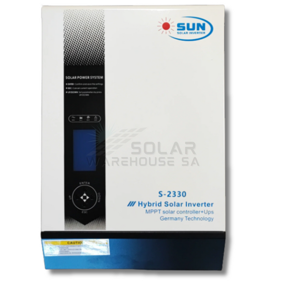 Hybrid Inverter 3Kva 3000W 24V Sun Solar Germany Technology
