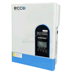 Hybrid Inverter 48V 6.2 Kva 6200W Mppt 120A Pure Sine Wave - Ecco