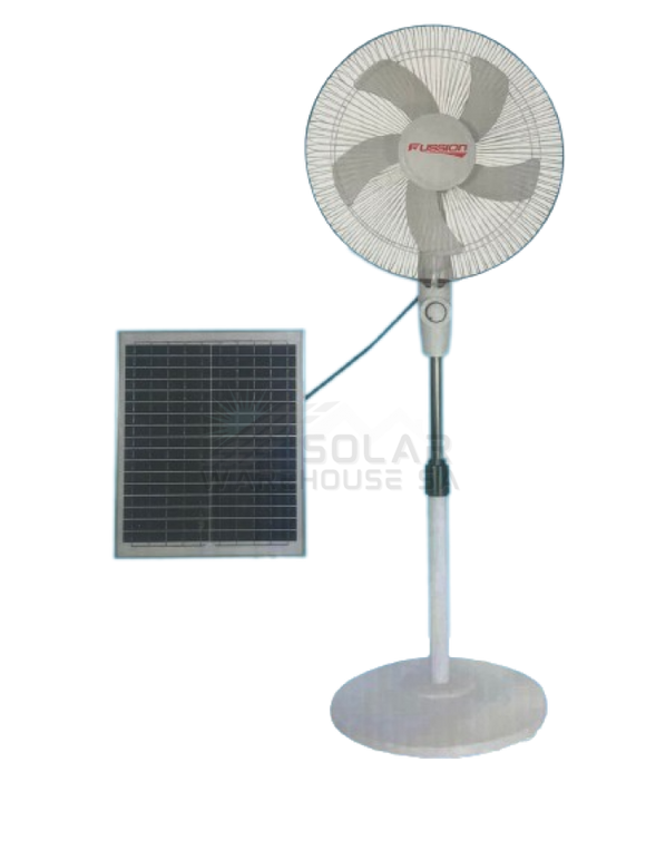 Fussion 16 Solar Rechargeable Stand Fan
