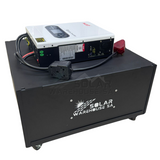 Must 3000W Solar Ready High Mppt Hybrid Inverter Trolley 2.56 Kwh Lithium Battery