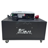 Must 3000W Solar Ready High Mppt Hybrid Inverter Trolley 2.56 Kwh Lithium Battery