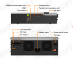 Hybrid Inverter 48V 5.2Kva / 5200W 100A Mppt Solar -Must