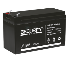 Security Force Sf 1207 12V 7Ah Agm Battery