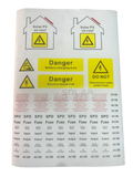 Solar Installation Stickers / Labels 05