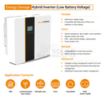 Sunpro Hybrid Solar Inverter Single Phase Mppt Parralel 6Kw