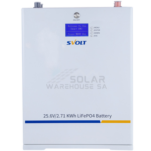 Svolt 24V 106Ah 2.71 Kwh A-Grade Lithium Battery With Bms Scn256106