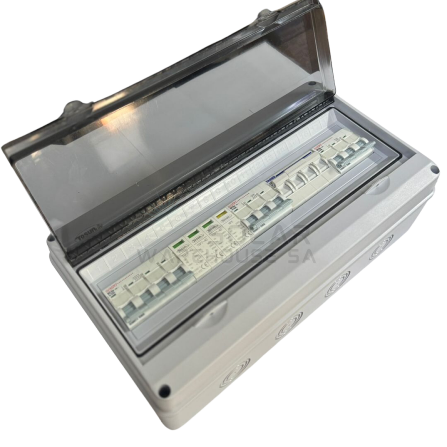 Three Phase AC input & output Populated Distribution Board Box– Solar ...